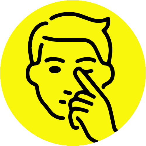 Avoid touching our eyes, mouth and nose with unwashed hands.