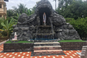 Grotto of Mother Mary at St. Mathews Home