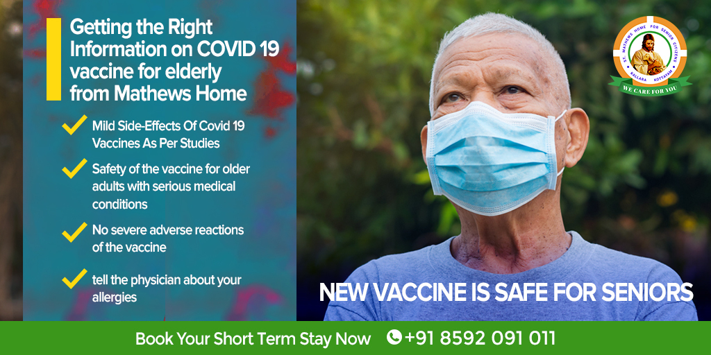 Information on COVID 19 vaccine for elderly