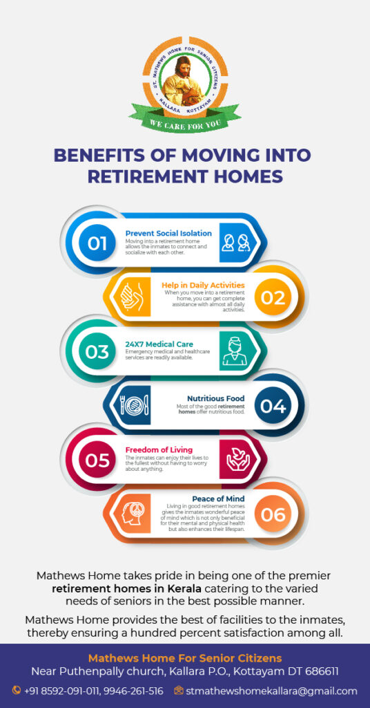 benefits of moving in retirement homes